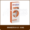 BRAVECTO X 45 - 10 KG 1 BRAVECTO X 4.5 - 10 KG