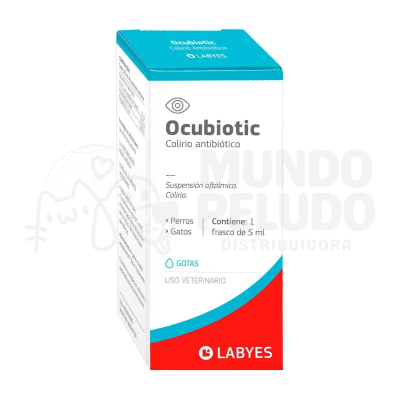 OCUBIOTIC COLIRIO ANTIBIOTICO 5 ML 2 Ocubiotic colirio antibiótico X 5 ML